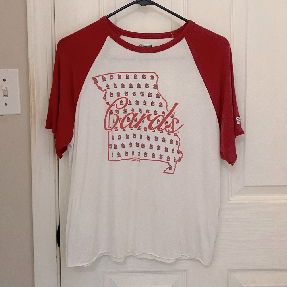 Tailgate Clothing St. Louis Cardinals Short Sleeve Baseball Style Tee Shirt